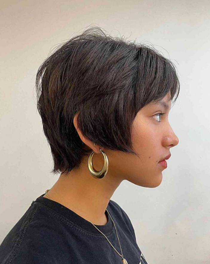 90’s Pixie Cut Short Hairstyle