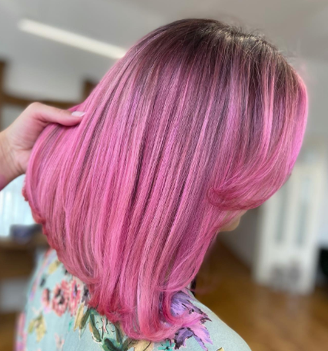 Baby Pink Hair Idea