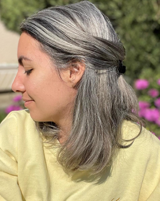 Beauteous Gray Short Hairstyle