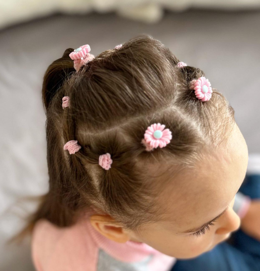 Beauty Bands Baby Girl Hairstyle