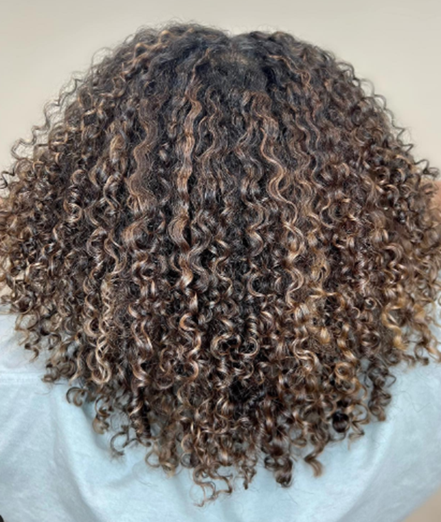 Beauty Curly Hair Color