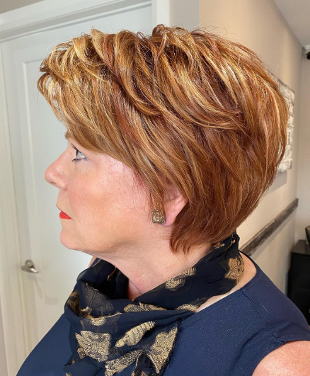 Blonde Short Low Maintenance Haircuts For Women Over 50