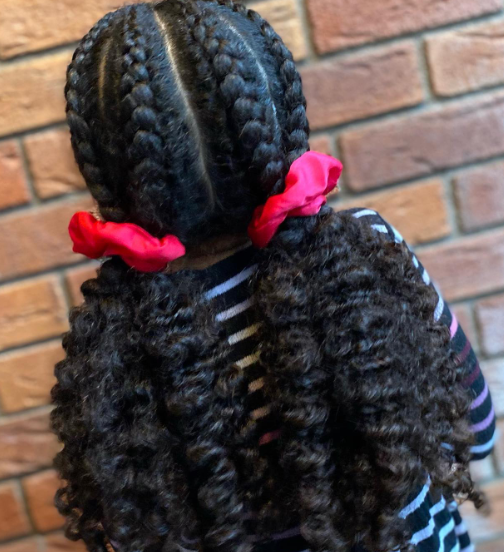 Braid Out 10 Years Old Black Girl Hair Style