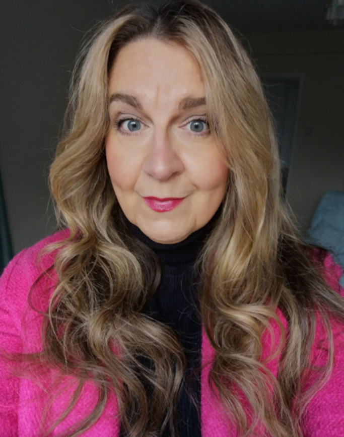 Bronze Blush Long Length Hairstyle For Women Over 50