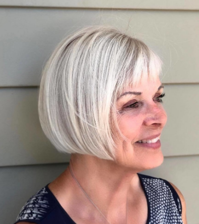 Chic Rounded Bob Low Maintenance Haircuts
