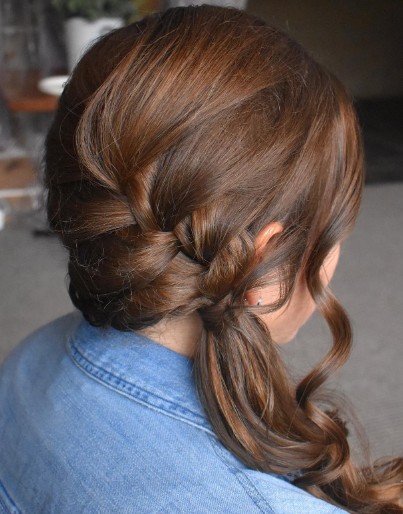 Chignon Formal Hairstyle.