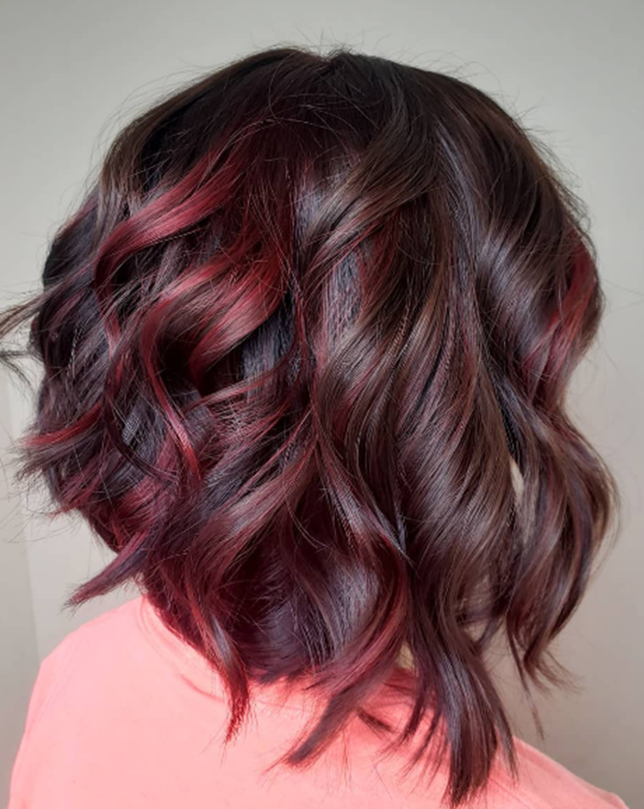 Chocolate Covered Strawberry Hair Color