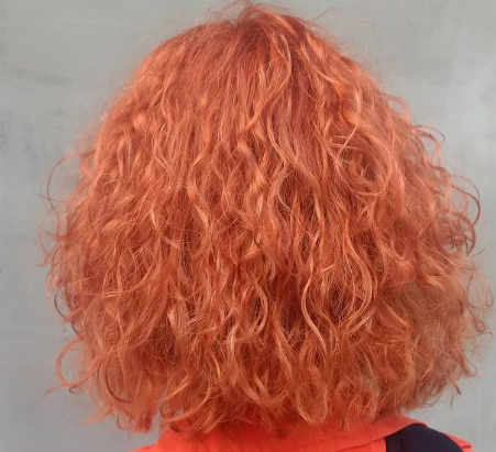 Colored American Wave Perm Style
