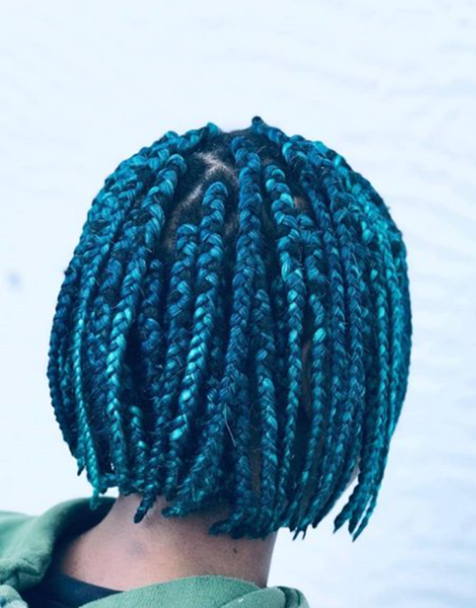 Colorful Bob  Hairstyle
