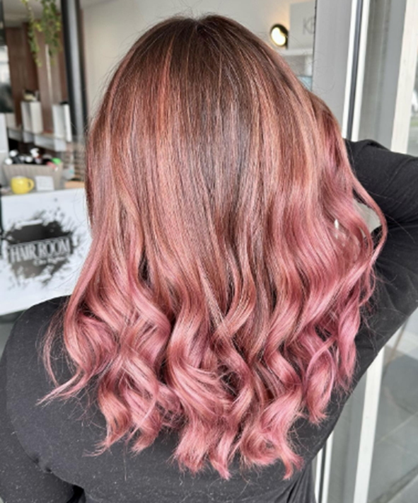 Creamy Pink Hair