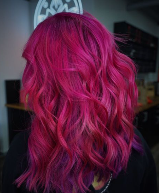 Creative Color Hairstyle