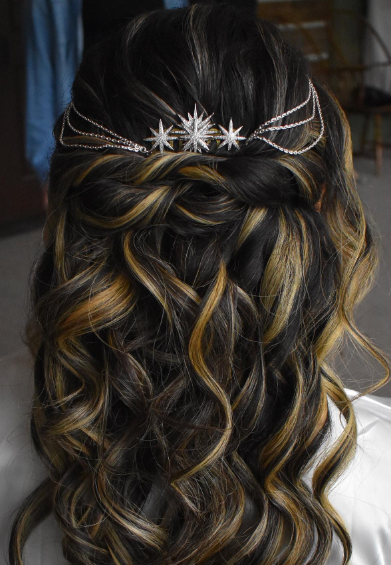 Curly Locks  Hairstyle.