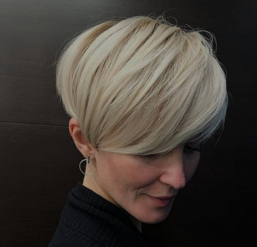 Cut Edgy Short Hairstyle