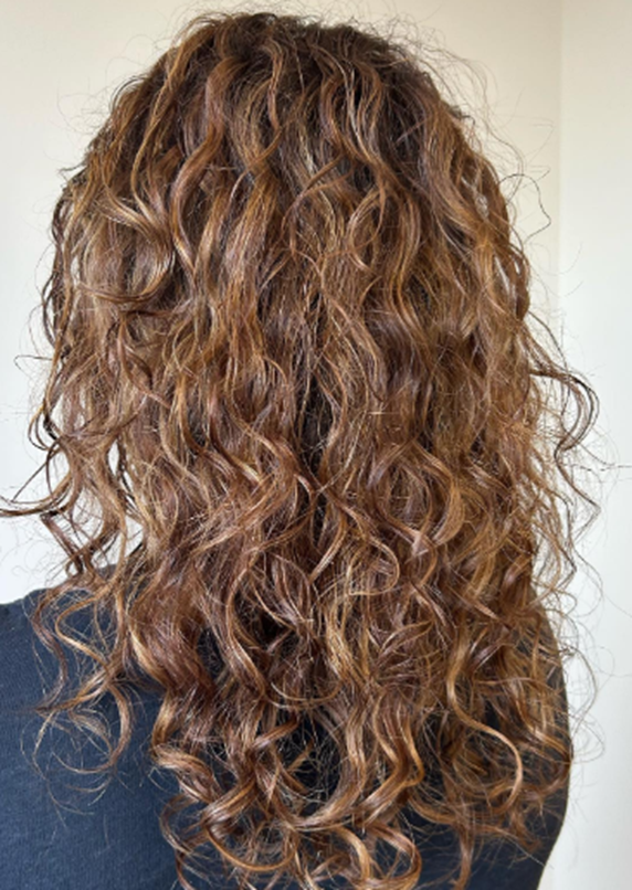 Cute Curly Hair Color Ideas