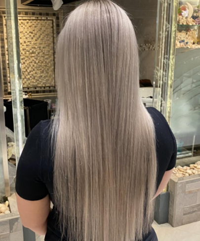 Delight Ash Blonde Hairstyle