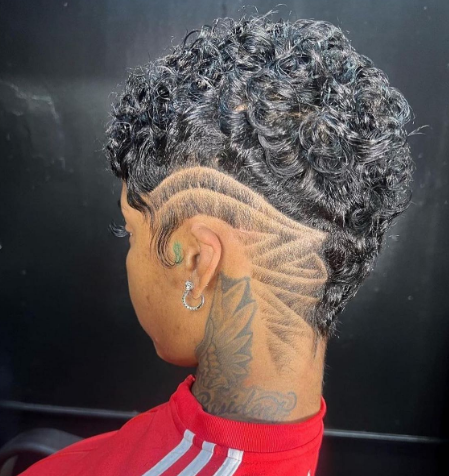 Dread Style Curly Low Maintenance Haircut