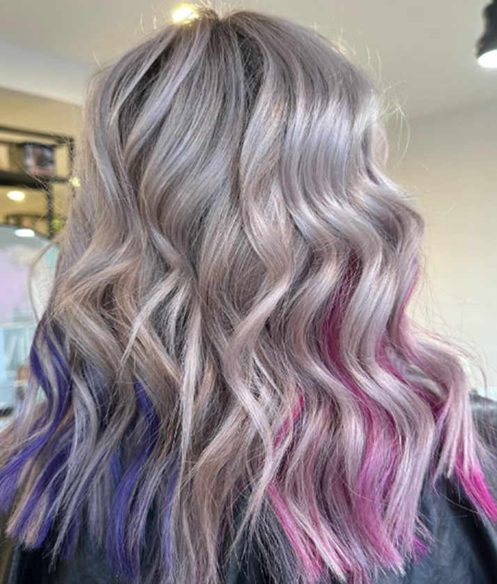 Dreamy Pink And Purple Hair Looks