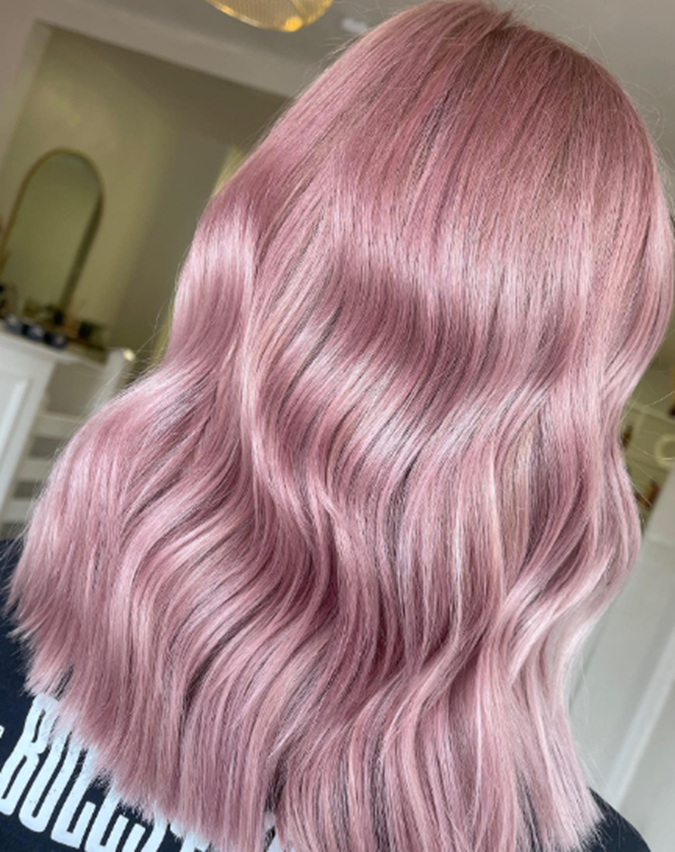 Dreamy Pink Hair