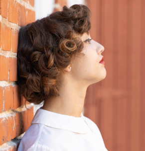 Fabulous Curls 50s Hairstyle For Women