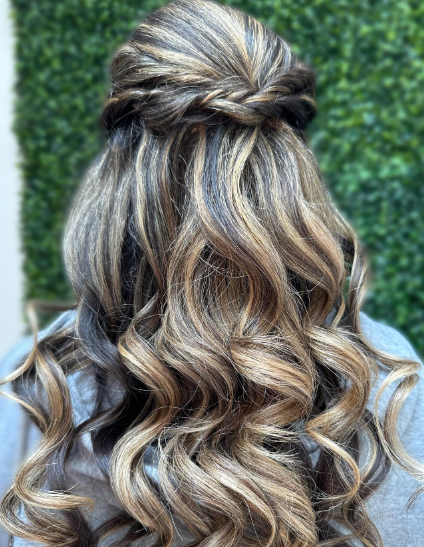 French Formal Hairstyle.