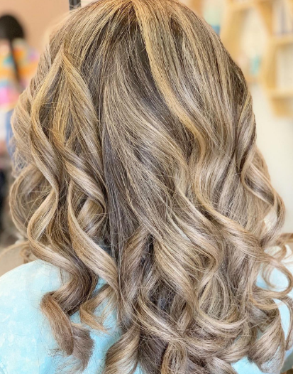 Glass Ash Blonde Hairstyle
