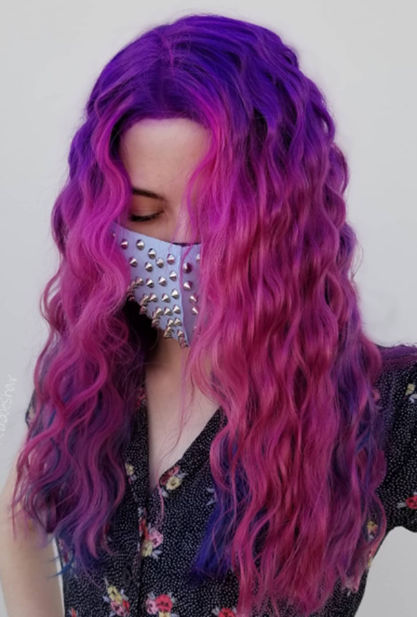 Gorgeous Pink And Purple Hair Looks