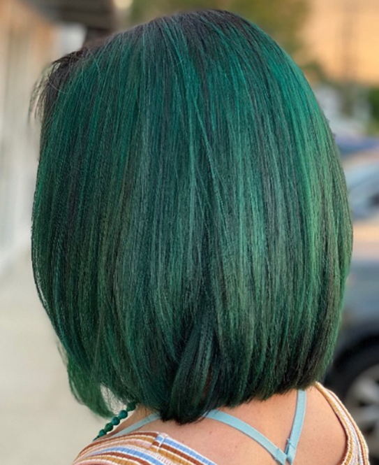 Green With Envy Hair Color