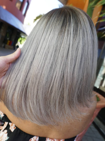Likely Ash Blonde Hairstyle