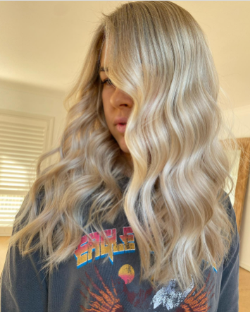 Long Ash Blonde Hairstyle