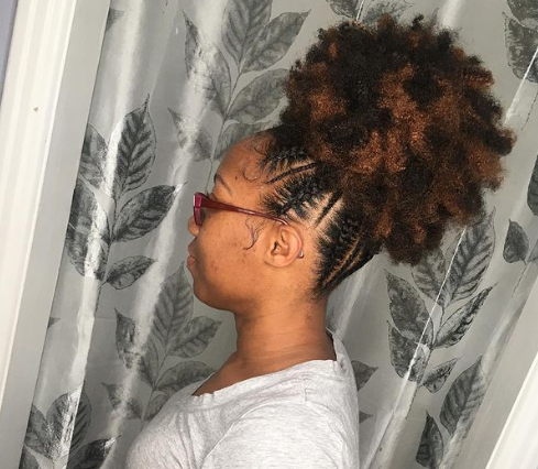 Montreal Afro Puff Hairstyle