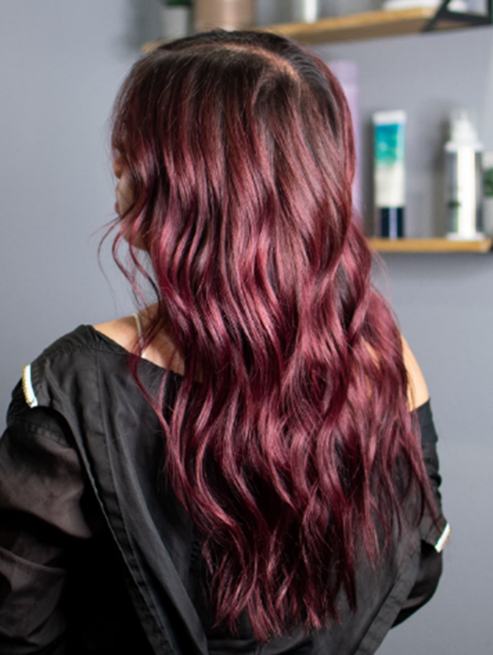 Ombre Red Hair Color