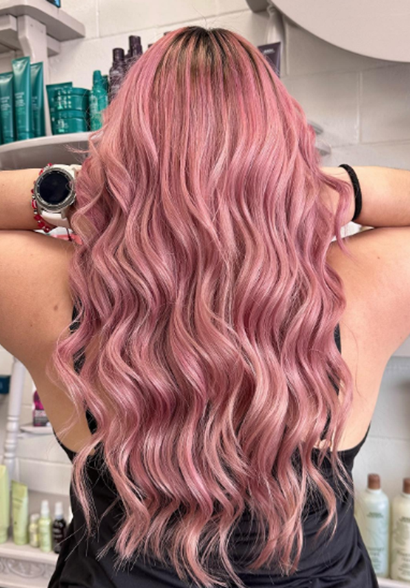 Pastel Pink Hair Idea