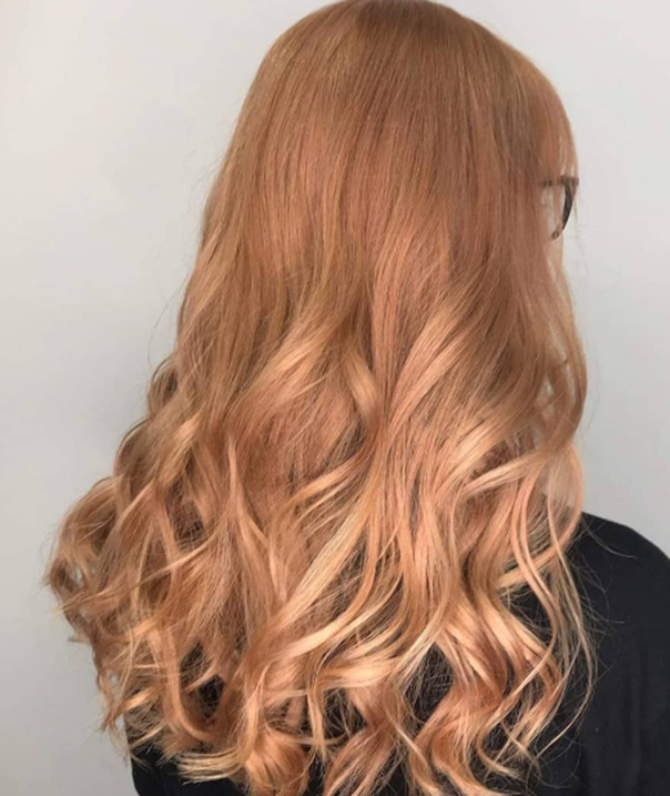Peach Hair Color