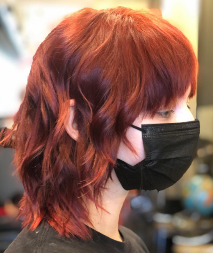 Pixie Grow Dark Red Hair Color