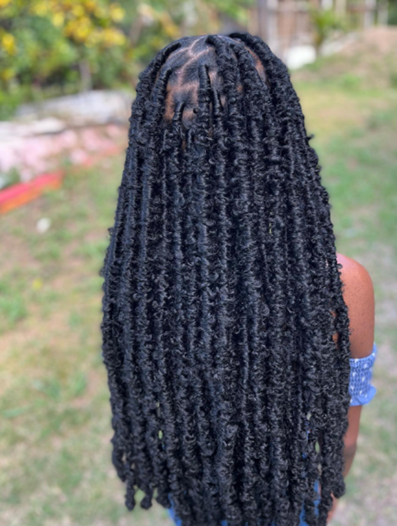 Pretty Long And Thick Butterfly Locs