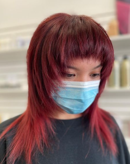 Pretty Red Bang Style