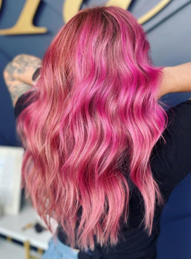 Princess Pink Hair Idea