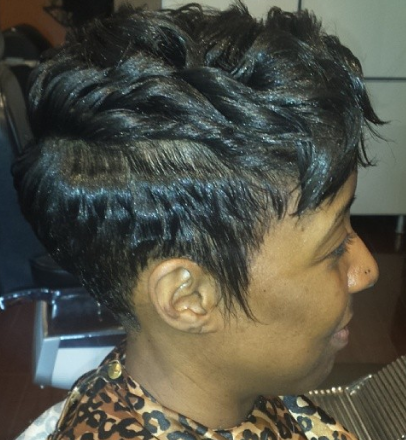 Quick Weave African American Hairstyle Women Over 50