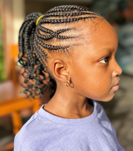 Shine 10 Years Old Black Girl Hair Style