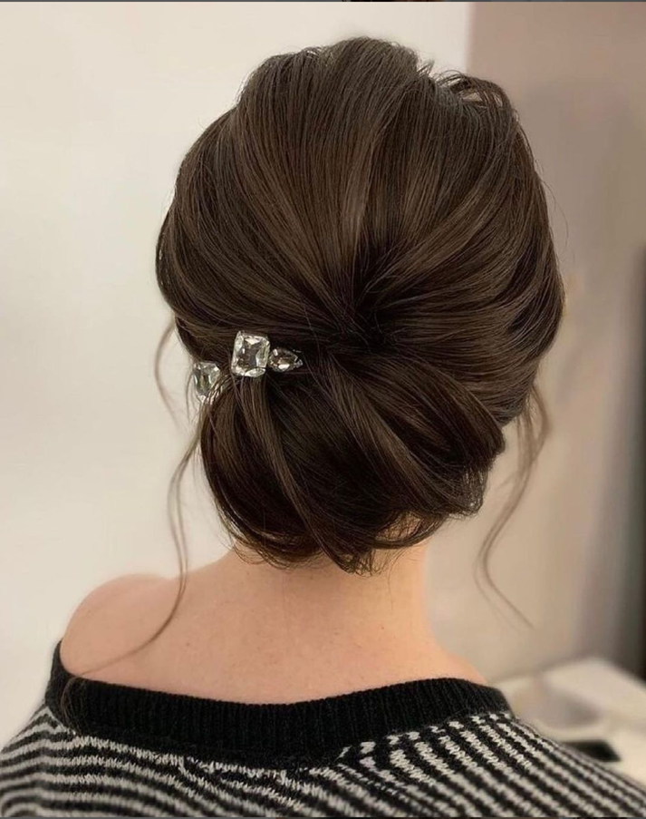 Simple Bridesmaids Hairstyle