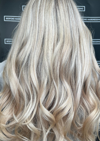 Smooth Ash Blonde Hairstyle