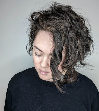 Spiral American Wave Perm Style