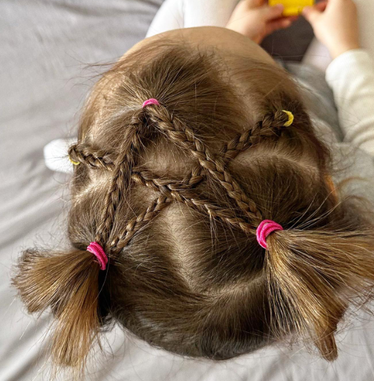 Star Brown Baby Girl Hairstyle