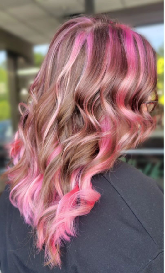 Strawberry Wine Pink Hair