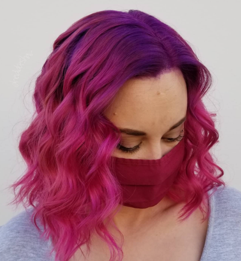 Stunning Pink And Purple Hair Looks
