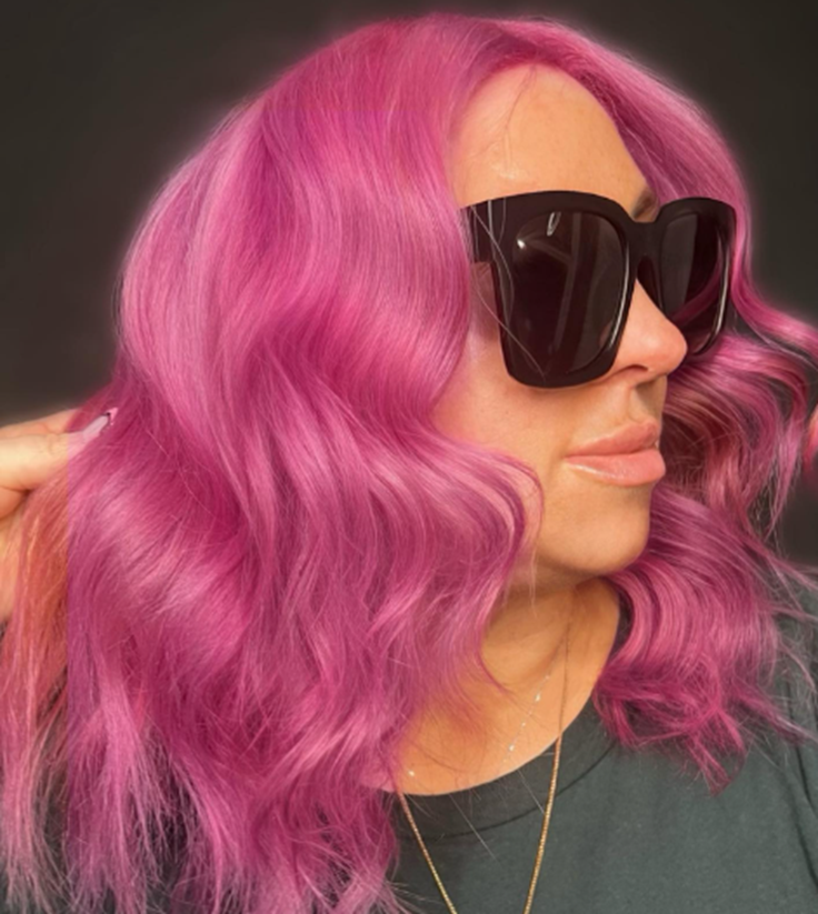 Stunning Pink Hair