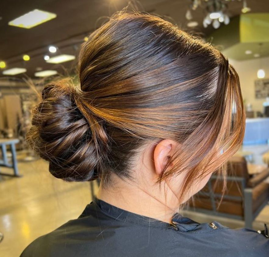 Thickness Updo Hairstyle