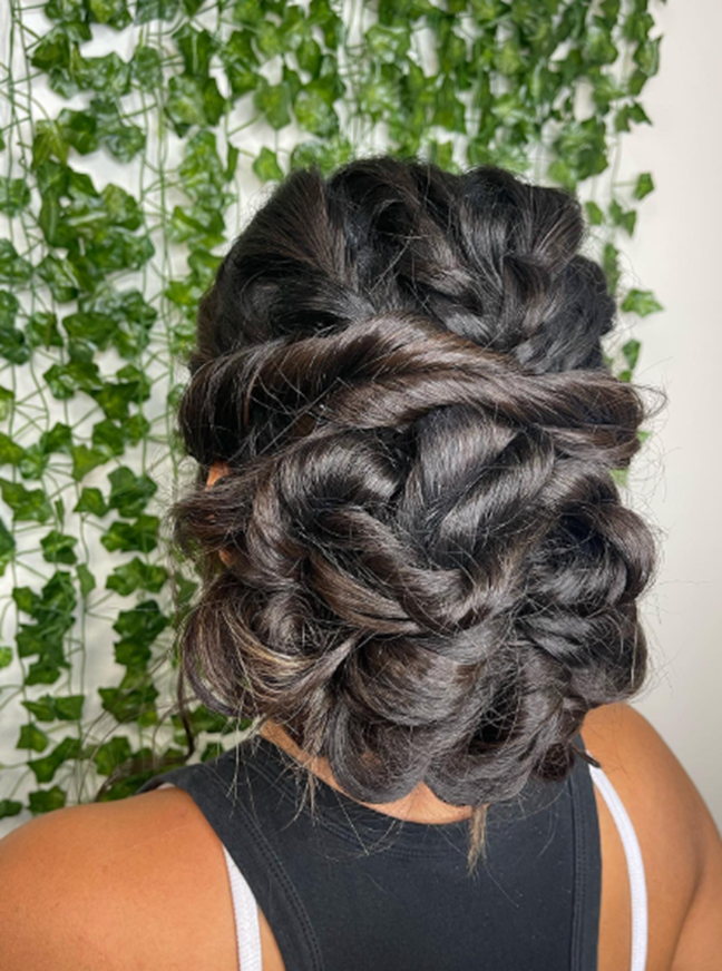 Twist Updos For Short Hair