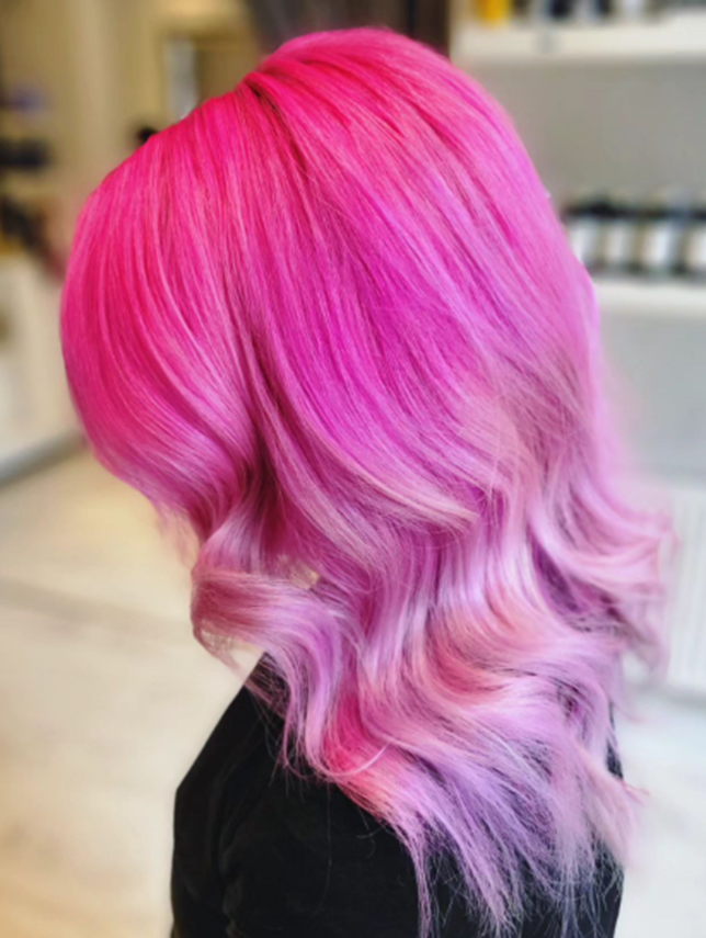 Unicorn Pink Hair Idea
