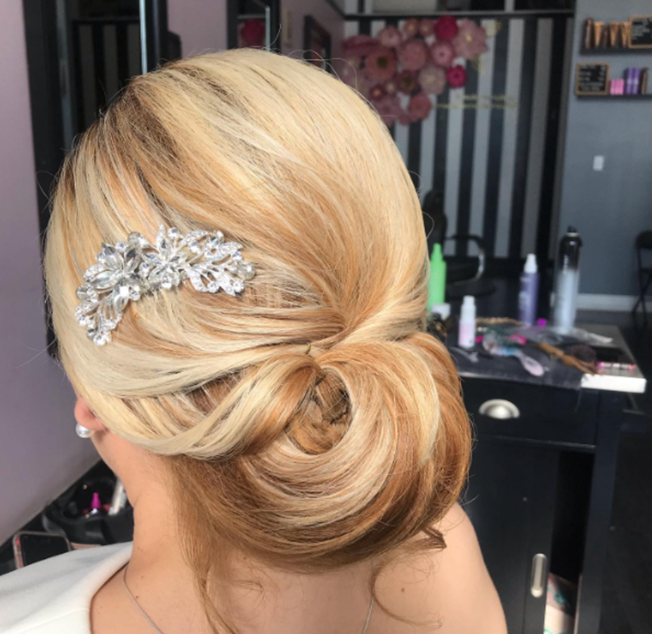 Unique Updo Hairstyle